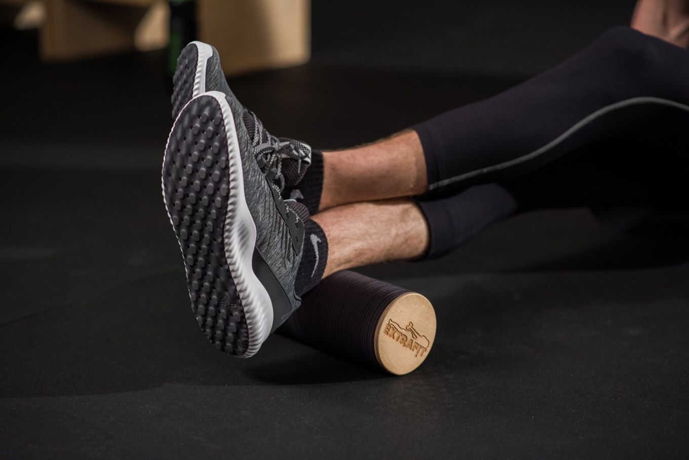 Gym fitness massage roller - leg muscles