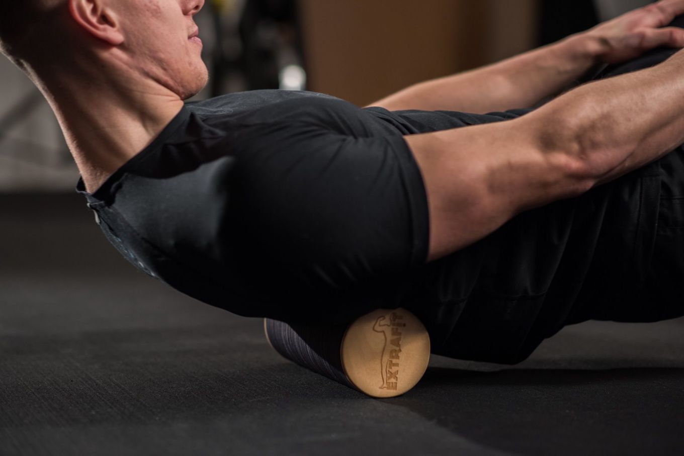 Gym fitness massage roller - back muscles