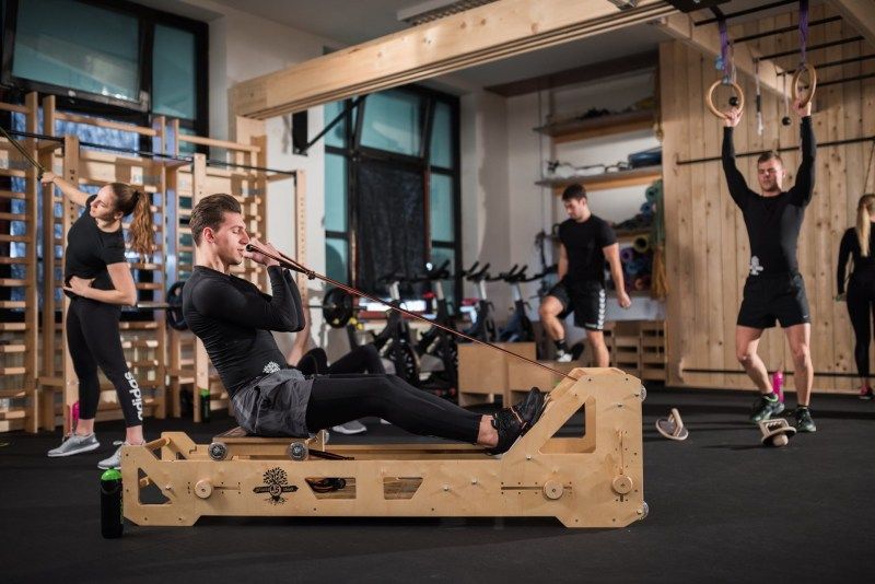 Equipping Fitness Centers Strong AS Wood wooden gym equipment