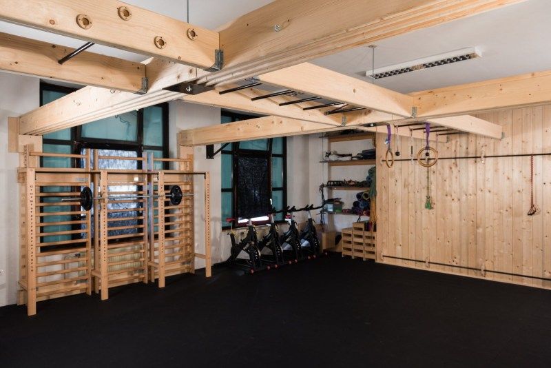 Equipping Fitness Centers Strong AS Wood wooden gym equipment
